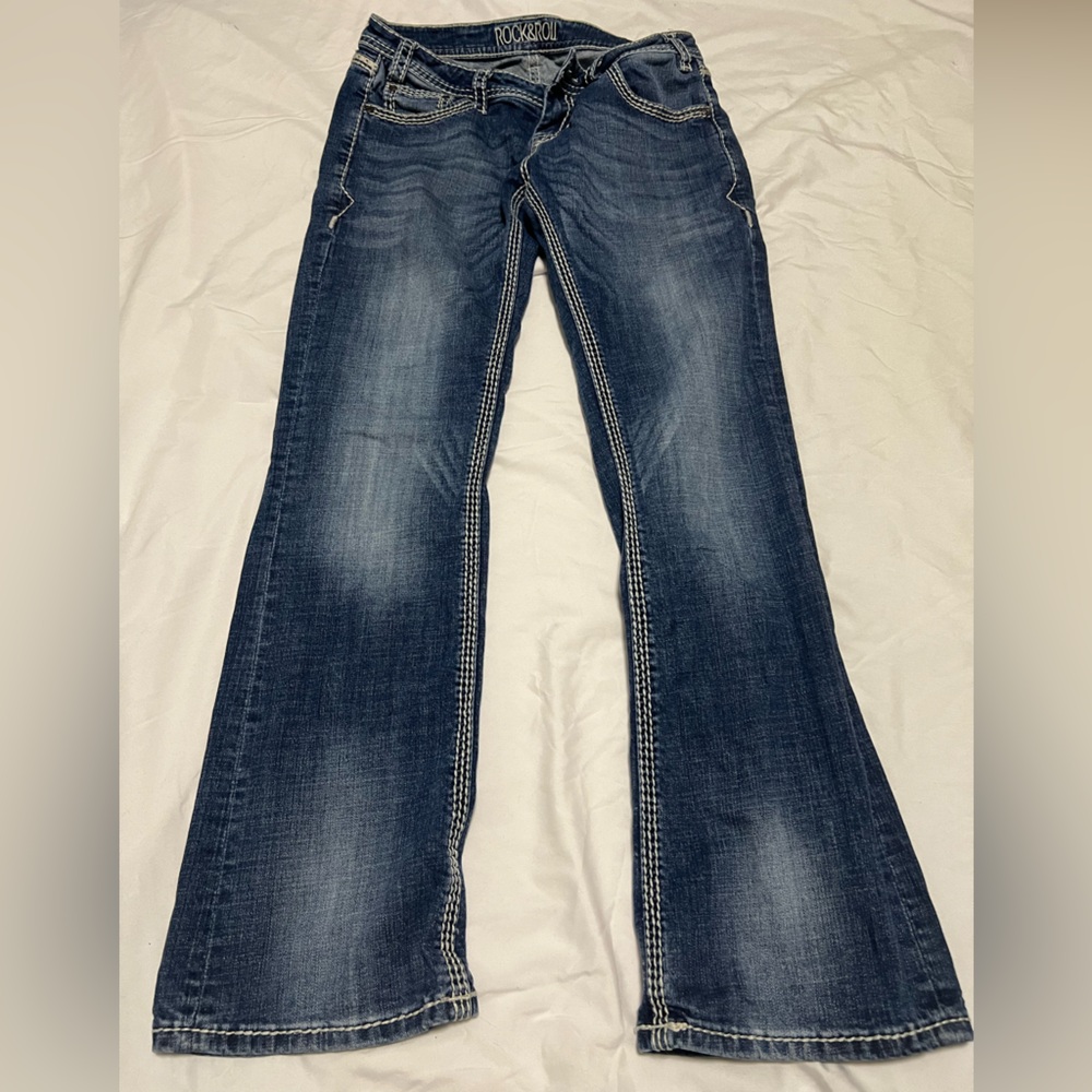 Roxy Women's Straight Leg Blue Jeans